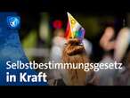 Selbstbestimmung beim Namen und Geschlechtseintrag: Rechtsänderung in Kraft