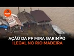 Operação da PF e do Ibama destrói 49 dragas em Rondônia