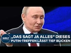 UKRAINE-KRIEG: "Das sagt ja alles" Dieses Putin-Treffen in China lässt tief blicken