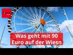 Was ein Durchschnittsbesucher auf der Wiesn mit seinem Geld machen kann
