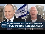 RUSSLAND: Eskalation in Nahost "füllt Putins Kriegskasse!" So reagiert der Kreml auf die Angriffe