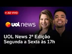 UOL News 2ª Edição ao vivo com Diego Sarza e Daniela Lima | 4 de novembro de 2025