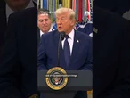 President Trump rings bell to open stock market and mark the launch of Trump Accounts