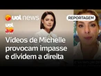 Direita se divide após vídeos de Michelle contra Flávio Bolsonaro | Daniela Lima