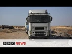 Twenty killed after trucks overturn in Gaza, Hamas-run civil defence says | BBC News