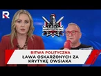 Ława oskarżonych za krytykę Owsiaka | M. Borkowska | #BitwaPolityczna