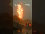 Moment lightning strike explodes electrical transformer in South Carolina