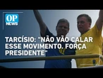 Após faltar manifestação de 3 de agosto, Tarcísio publica vídeo em apoio a Bolsonaro | O POVO News
