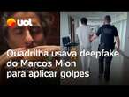 Quadrilha é presa por usar deepfake do Marcos Mion para aplicar golpes