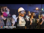 Mandatory curfew in place as Delaney Hall protests continue