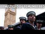 LIVE: Big Ben chimes as Armistice Day marked with two minute silence