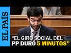 PRESUPUESTOS | El ministro Pablo Bustinduy llama hipócritas al Partido Popular en el Congreso