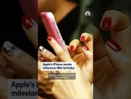 Apple's iPhone marks milestone 18th birthday