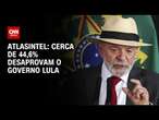 AtlasIntel: Cerca de 44,6% desaprovam o governo Lula | CNN ARENA