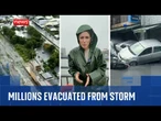 Millions evacuated as Super Typhoon Ragasa makes landfall in China