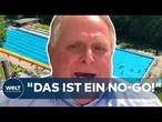 HALLE: Schwimmbad-Streit eskaliert! "Das kann man nicht machen!" Experte kritisiert Vorgehen!