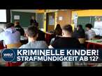 KRIMINELLE KIDS IN DEUTSCHLAND: Strafmündigkeitsalter - Forderung nach Senkung auf 12 Jahre