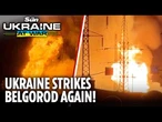 Ukrainian forces launch HIMARS rockets at Russian gas site in Belgorod