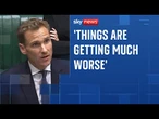 'Things are getting worse': Philp condemns Labour's record on asylum hotels