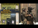 Forças israelenses invadem casas de câmbio na Cisjordânia | AFP