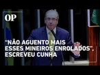Eduardo Cunha reclamou de “mineiros enrolados” em mensagens citadas por Dino