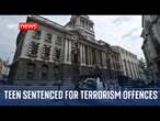 Teenager being sentenced at the Old Bailey for terrorism offences - Watch live