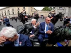 'Sei il migliore', folla saluta Mattarella che va via dai Fori Imperiali a termine Parata 2 giugno