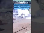 #Caminhão que transportava #leite tomba e deixa duas pessoas feridas em rodovia do Rio Grande do Sul