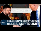 SELENSKYJ KÄMPFT UM US-HILFE: Treffen mit Trump in Washington – kommt jetzt neue Militärhilfe?