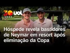 Neymar aproveita resort nos EUA após Copa, e hóspede relata: 'Estava muito feliz ao lado da família'