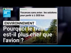Pourquoi le train est-il plus cher que l'avion ? • FRANCE 24