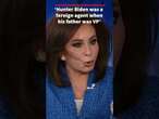 Judge Jeanine: We know the Bidens are liars #shorts