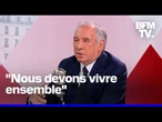 Voile, entrisme…François Bayrou ne veut pas “faire de l’islam un sujet de fixation de la société"