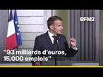 93 milliards d'euros, créant "plus de 15.000 emplois"