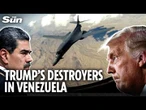 Trump deploys DEADLIEST weapons to Venezuela as terrifying B1 bombers leave Maduro quaking