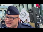 Olechowski wyproszony przez policję?! ,,Organizator sobie nie życzy...'''
