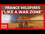 Where are the wildfires in France and Spain - and is it safe to travel? | BBC News