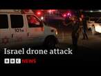 At least 65 injured in Hezbollah strike on military base in northern Israel | BBC News