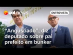 Deputado viaja ao Oriente Médio para resgatar pai prefeito em bunker em Israel: 'Angustiado'