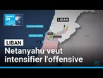 Netanyahu veut intensifier son offensive au Liban, après la prise du château de Beaufort