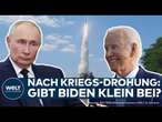 WASHINGTON: Weitreichende Waffen für die Ukraine? Putins Kriegsdrohung lässt Verhandlungen stocken