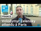 Volodymyr Zelensky en tournée express en Europe : le président ukrainien attendu à Paris