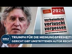 MÜNSTER: Stadtbibliothek klebt Warnhinweise auf umstrittene Büchern! Autor wehrt sich vor Gericht