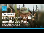 Colombie : les ex-chefs de la guérilla des Farc condamnés pour des milliers d'enlèvements