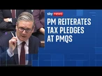 Keir Starmer stands by tax pledges at PMQs