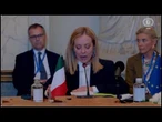 Meloni: "Rafforzare l'Africa significa rafforzare anche l'Europa"