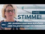 IHRE STIMME: "Was ist an dem Beruf weniger wert als ein Lehrer?"´| Diskussion um Beamten-Pension!
