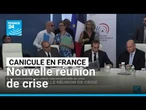 Canicule en France : Sébastien Lecornu préside une cellule interministérielle de crise