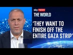Israel want to 'erase' the Palestinian people, says ambassador