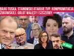 Hity w sieci. Bajki Tuska. Stanowski atakuje TVP. Kompromitacja Żukowskiej. Odlot Wałęsy i Szczerby